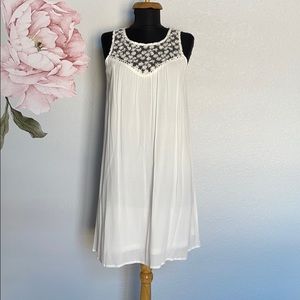 Nikibiki Lavender Creme Baby Doll Dress Sz M